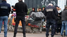Un camp de migrants à Grande-Synthe. (Photo d'illustration)