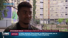 Enfants sauvés d’un incendie: Athoumi Walid s'est cassé l'avant-bras en récupérant les enfants