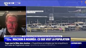 "Il va falloir [qu'Emmanuel Macron] fasse des annonces fortes", déclare le président de la Fédération du Commerce de Nouvelle-Calédonie