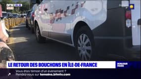 Île-de-France: les bouchons en hausse cette rentrée