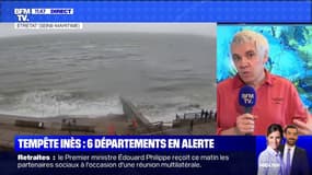 Quels sont les départements concernés par la tempête Inès, qui arrive en France ?