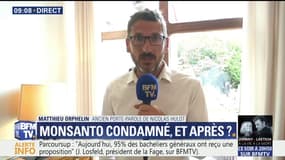 "Guerre" contre le glyphosate ? "Je pense que Nicolas Hulot a raison d'utiliser des mots forts", répond Matthieu Orphelin