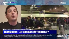 Transports: Olivier Terriot (CGT Bus RATP) craint que les agents ne soient "pas bien protégés"
