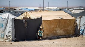 Un enfant dans le camp de réfugiés d'Al-Hol, en Syrie, le 25 août 2020.