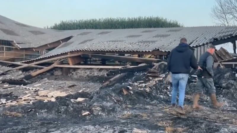 On n'est pas serein: des incendies en série d'hangars agricoles dans le Pays de Caux inquiètent les agriculteurs