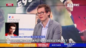 Européennes: "Emmanuel Macron ne va pas attirer les jeunes" selon Jean-Loup Bonnamy