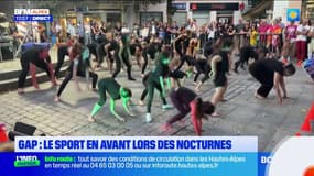 Tir à l'arc, danse rugby: le sport a animé la dernier Nocturne de la saison à Gap