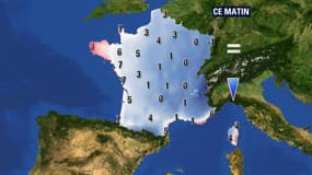 Météo: douceur sur une grande partie de la France. Retour des pluies par la facade ouest.
