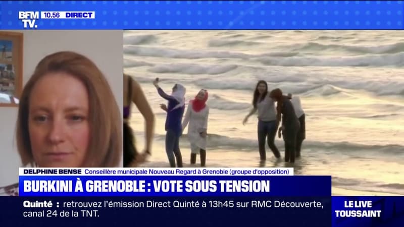 Burkini à Grenoble: Delphine Bense, conseillère municipale de l'opposition, dénonce 