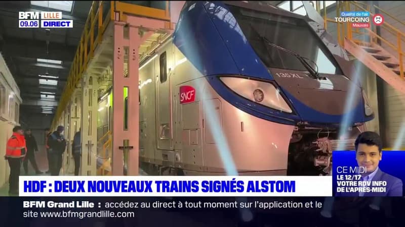 Hauts-de-France: deux nouveaux trains signés Alstom