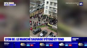 Lyon: le marché sauvage du 8e arrondissement s'étend et agace les habitants