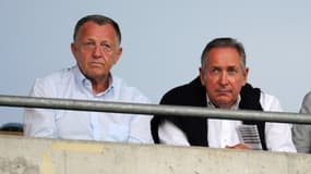 Jean-Michel Aulas et Gérard Houllier