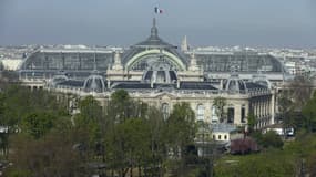 Vue aérienne du Grand Palais, où se déroule en ce moment les soirées du Cinéma Paradiso