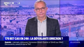 Variant Omicron: pour le médecin épidémiologiste Yves Coppieters, "les conséquences sur l'hôpital, on ne les sait pas encore"
