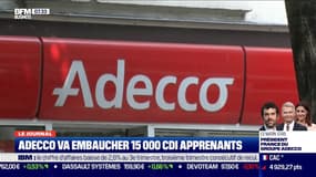 Adecco va employer 15.000 personnes grâce aux "CDI apprenants"