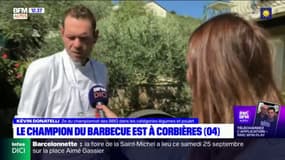 Corbières: le champion du barbecue se met aux grillades de poisson