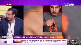 Les histoires de Charles Magnien : Le record de la plus haute pile de M&M'S encore battu - 26/04