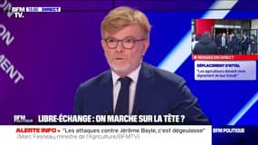 Agriculteurs : "Essayons de trouver des alternatives, c'est ça ce qu'il faut faire", Marc Fesneau - 28/01