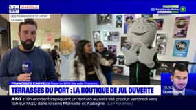 Marseille: plusieurs centaines de personnes pour l'ouverture de la boutique éphémère de Jul