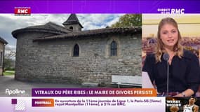 Les vitraux créés par le prêtre pédocriminel Louis Ribes ne sont toujours pas retriés à Givors