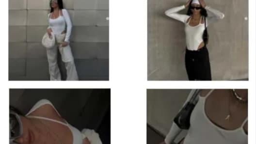 Une comparaison des looks des deux influenceuses.