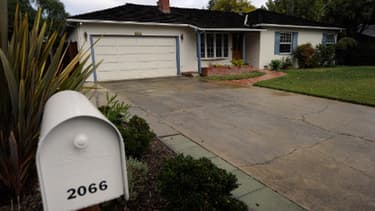 Steve Jobs avait crée ses premiers ordinateurs "Apple" dans cette maison de Los Altos, en Californie.