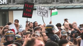 Une manifestation pro-Palestine à paris (photo d'archives).