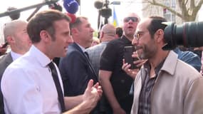 "Il ne me reste rien pour vivre": Emmanuel Macron interpellé à Dijon sur le pouvoir d’achat