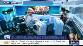 Emmanuel Macron maltraite les fonctionnaires ?