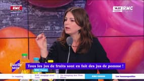 RMC Conso : Tous les jus de fruits sont en fait des jus de pomme !