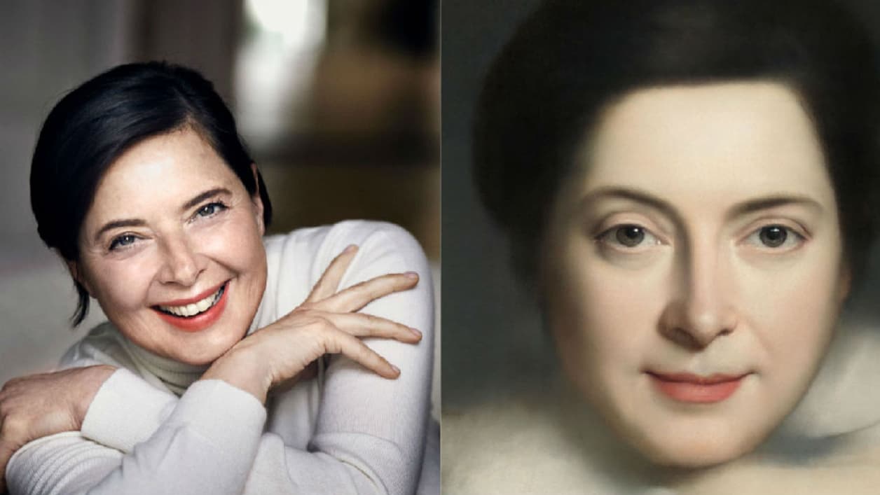 L'actrice Isabella Rossellini