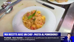 Ma recette avec un chef: pasta al pomodoro avec Christophe Barbier