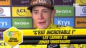 Tour de France (E20) : Vingegaard, vainqueur en larmes ... "C'est incroyable !"