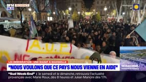 Marseille: plusieurs centaines de personnes réunies contre la loi immigration 