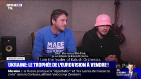 Eurovision: le groupe Kalush Orchestra met son trophée en vente aux enchères pour soutenir son pays 