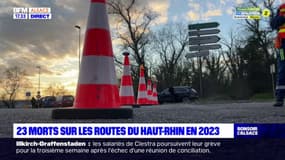 23 morts sur les routes du Haut-Rhin en 2023