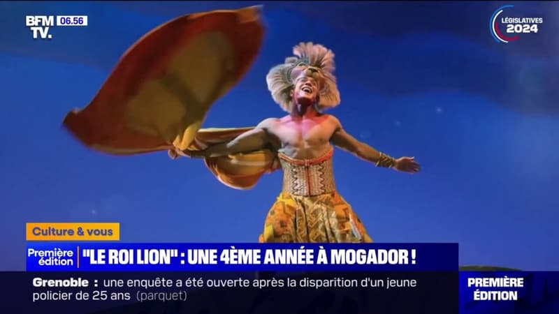 "Le Roi Lion": une 4e saison pour la comédie musicale à Mogador