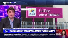 Collégienne agressée à Montpellier: "C'est symptomatique de la montée en violence de la société", pour Nathan Smadja (fondateur de l’association “Résiste”)