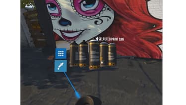 L'application de réalité virtuelle Kingspray.