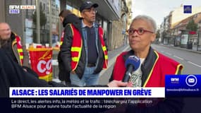 Strasbourg: les salariés de Manpower en grève