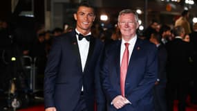 Cristiano Ronaldo et Sir Alex Ferguson en novembre 2015 à Londres.