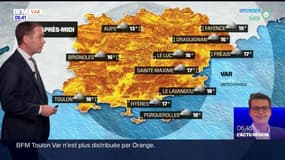 Météo Var: temps perturbé et températures en baisse ce mardi