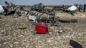 Les débris de l'A321 de la compagnie russe Metrojet dans le désert du Sinaï en Egypte le 1er novembre 2015.François-Bernard Huyghe, directeur de recherche à l'Iris, sur BFMTV le 2 novembre 2015.