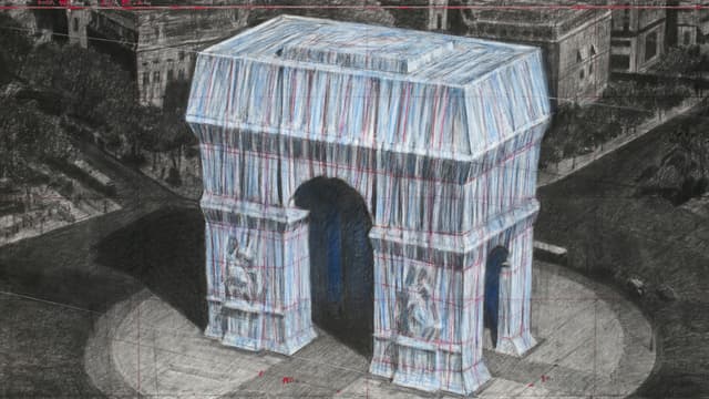L'Arc de Triomphe emballé