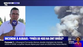 Incendie dans le Gard: pour le maire d'Aubais, il y a "de fortes probabilités" pour que le feu soit d'origine criminelle