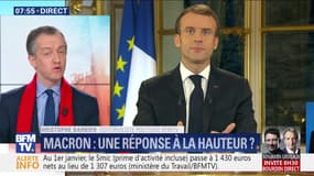 L’édito de Christophe Barbier: La réponse de Macron a-t-elle été à la hauteur ?