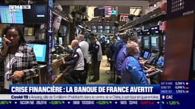 Crise financière : la Banque de France avertit