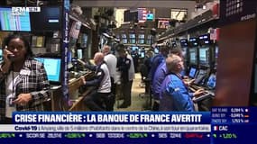 Crise financière : la Banque de France avertit