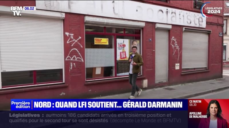 Législatives: les électeurs de gauche vont-ils voter pour Gérald Darmanin à Tourcoing?