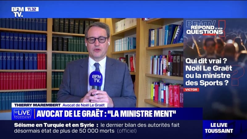 Qui dit vrai entre Noël Le Graët et la ministre des Sports ? BFMTV répond à vos questions